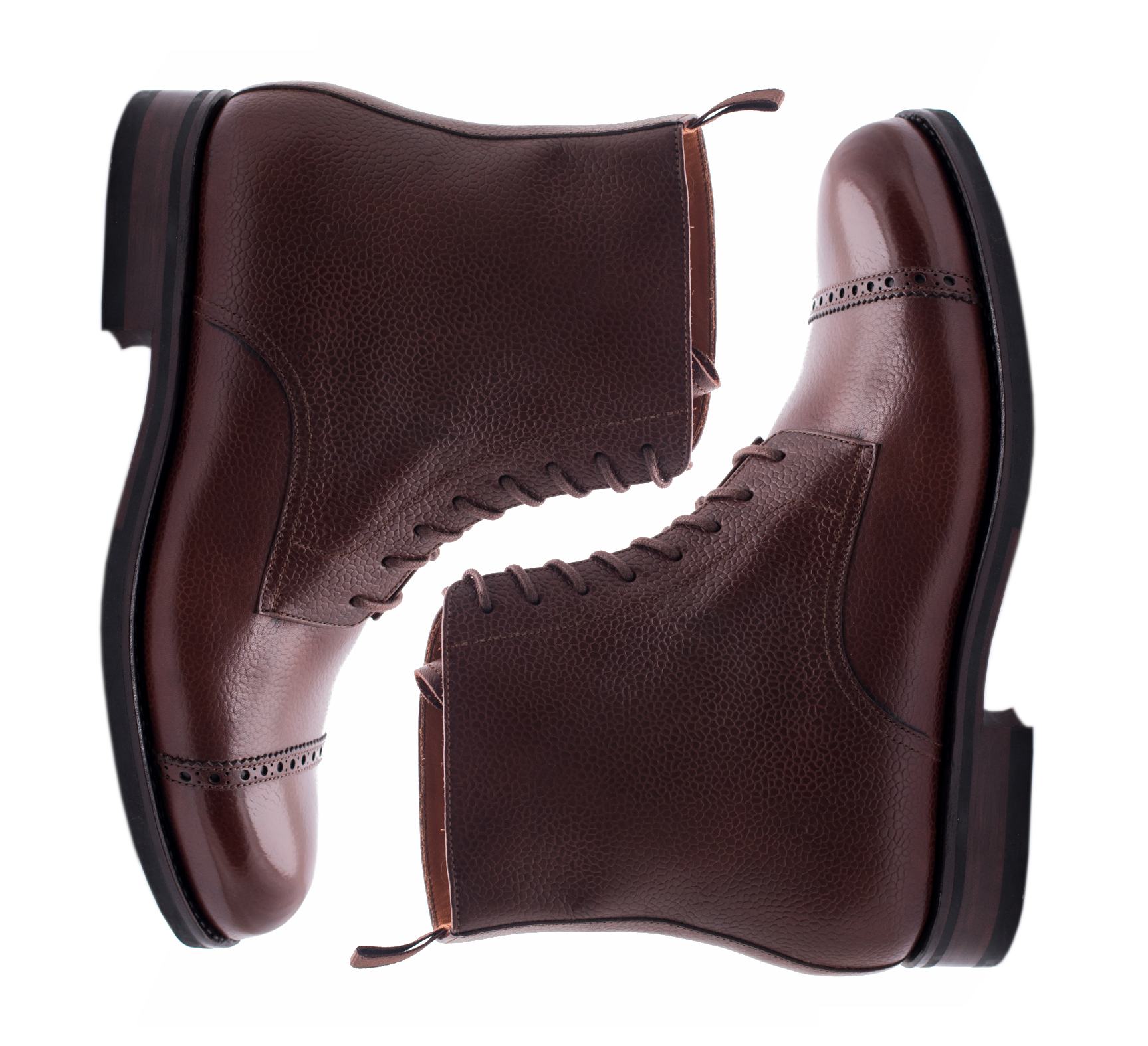 Yanko - Classic Goodyear Welted Boots Shoes YANKO 525 Chesnut Marron