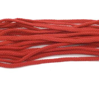 Tarrago Laces Cord 4.5mm Red - czerwone okrągłe sznurowadła do butów