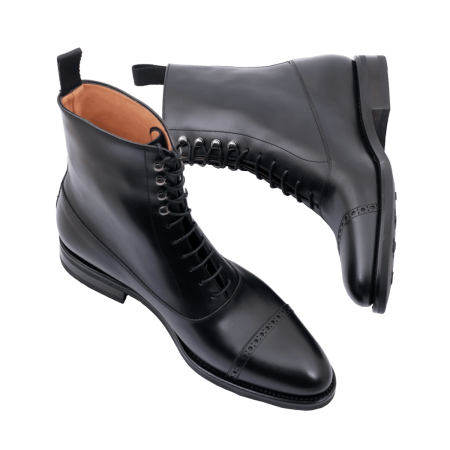 PATINE Balmoral Boots 77042VH F Black - czarne trzewiki męskie