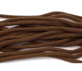 Tarrago Laces Havy Cord 5.5mm Brown - brązowe okrągłe sznurowadła do butów