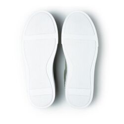 Szare sneakersy męskie TLB na kopycie beta w kolorze białym off white