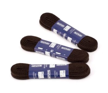 SAPHIR BDC Laces Cord 3mm Dark Brown - ciemno brązowe okrągłe sznurowadła