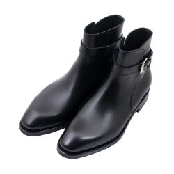 TLB MALLORCA Boots JODPHUR 513S F Black - czarne trzewiki męskie