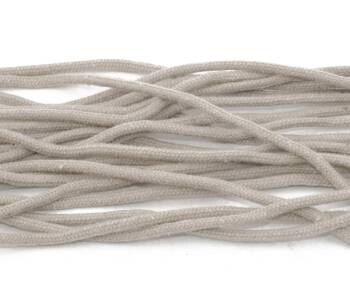 Tarrago Laces Fine Round 2.5mm Light Grey - jasno szare okrągłe sznurowadła