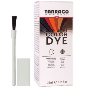 TARRAGO Color Dye SINGLE Standard Colors 25ml + Brush + Sponge - akrylowe farby do skór licowych i butów + pędzelek + gąbka