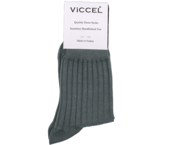 VICCEL / CELCHUK Socks Elastane Cotton Gray