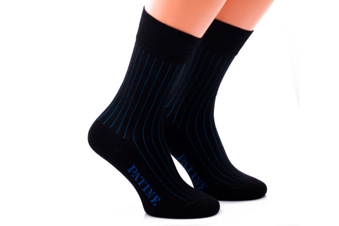 PATINE Socks PASH01 Black / Blue