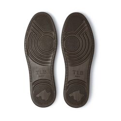 Brązowe skórzane Sneakersy TLB S3 na gumowej podeszwie w kolorze brązowym– ręcznie wykonane w Hiszpanii, styl smart casual, komfort, elegancja i nowoczesny design na co dzień.