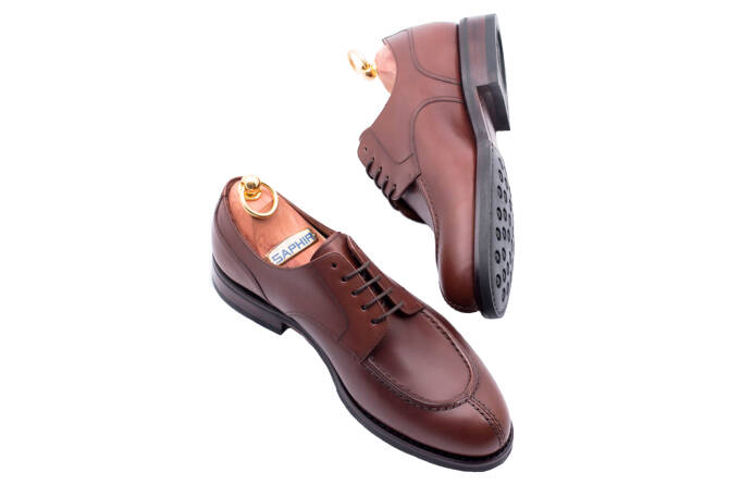 Buty 539 buty yanko gumowa podeszwa, buty casual, buty garniturowe, biurowe, wizytowe, formalne, półformalne, do wielu stylizacji  ponadczasowy kształt kopyta, GYW, podeszwa cambridge marron