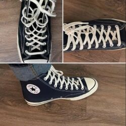 Kremowe woskowane sznurowadła luksusowe. Sznurówki do customizacji sneakersów - Jordan, Nike, Bred 1, Adidas.