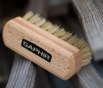 SAPHIR BDC White Polish Brush 8.5 cm