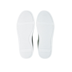 brązowe sneakersy męskie TLB na kopycie beta w kolorze złamanej bieli off white