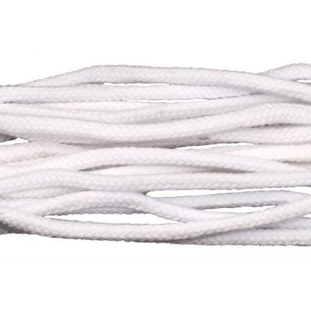 Tarrago Laces Havy Cord 5.5mm White - białe okrągłe sznurowadła do butów