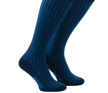 PATINE Knee Socks Shadow POD0101 Navy Blue / Blue - Podkolanówki klasyczne