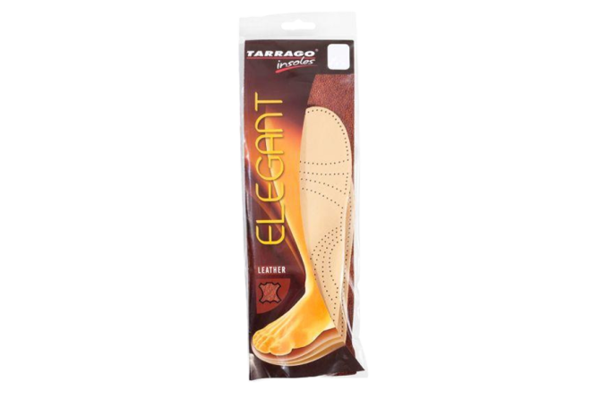 TARRAGO Insoles Leather Elegant - Skórzane wkładki do eleganckich butów