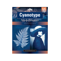 JACQUARD Cyanotype SHEETS / Zestaw 10 tkanin cyjanotypowych