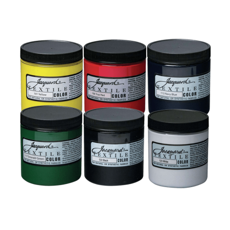 JACQUARD Textile Color Paint 8oz / Farby akrylowe do tkanin