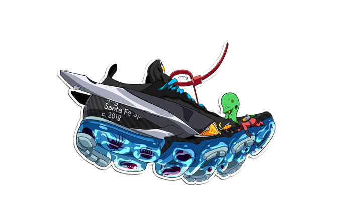 ANGELUS Sticker Vapor Max 1szt