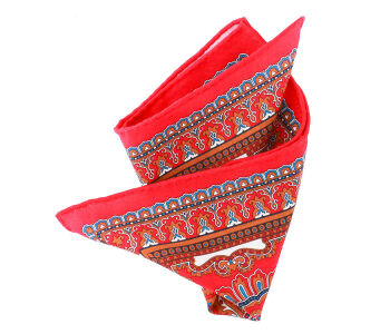 Pocket Square Wool PATHW1618_3 Red