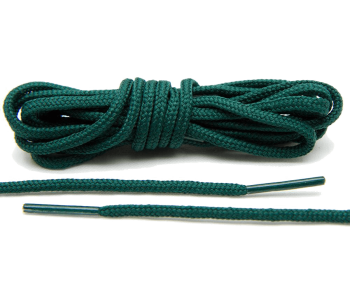 LACE LAB Roshe Laces 3mm Hunter Green - Ciemno zielone okrągłe sznurówki do butów