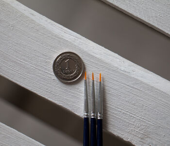 ELCO Brush Round Golden Nylon 2/0