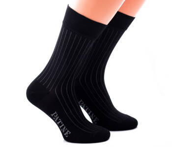 PATINE Socks PASH01 Black / Grey