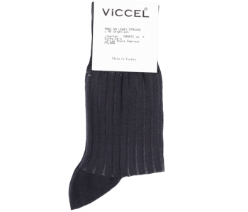 VICCEL / CELCHUK Socks Shadow Stripe Charcaol / Gray