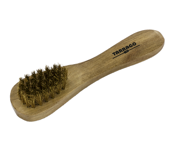 TARRAGO Brush Suede Metal - Szczotka z mosiężnym włosiem do czyszczenia zamszu i nubuku