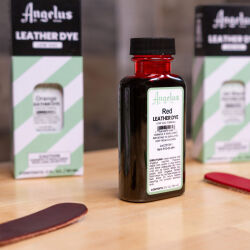 ANGELUS LOW VOC Leather Dye 3oz #002 JET BLACK / CZARNY barwnik do naturalnych skór licowych