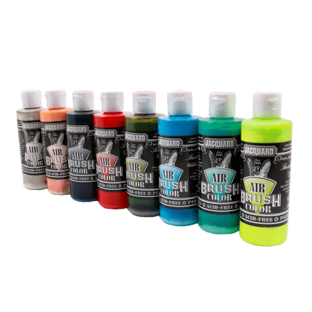 Farby akrylowe do customizacji sneakersów. Farba na bazie wody do personalizacji kicksów. Jacquard AIRBRUSH Transparent, Custom, malowanie butów. Farba do butów. Farby do butów. Farby do jeansu. Farba do jeansu.