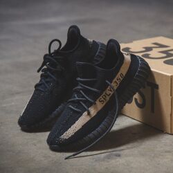 Okrągłe siwo czarne sznurowadła stworzone  do popularnych modeli Adidas Yeezy 350 Boost czy Adidas NMD