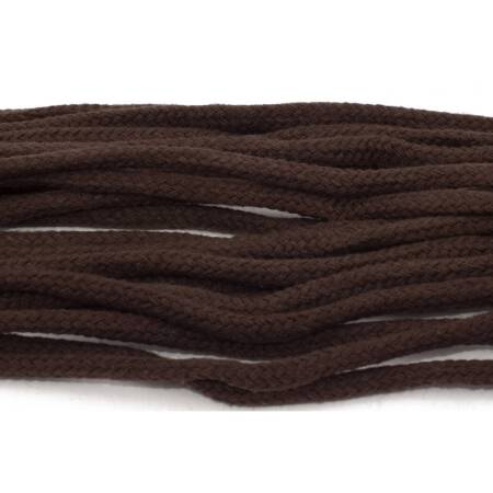 Tarrago Laces Havy Cord 5.5mm Dark Brown - ciemno brązowe okrągłe sznurowadła do butów