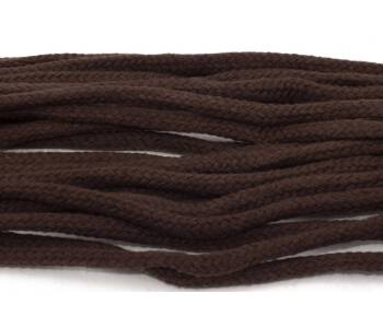 Tarrago Laces Havy Cord 5.5mm Dark Brown - ciemno brązowe okrągłe sznurowadła do butów