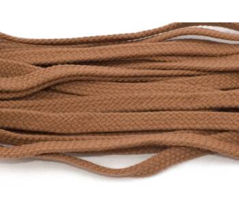 Tarrago Laces Flat 8.5mm Cognac - koniakowe płaskie sznurowadła