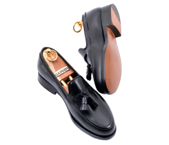 TLB MALLORCA Penny Loafers ETHAN 719 F Black