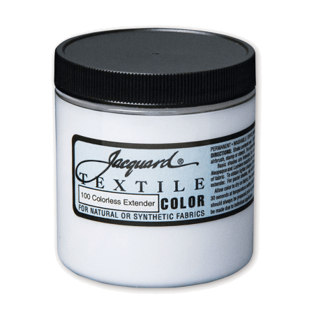 JACQUARD Textile Colorless Extender 8oz / Medium i Finisher do farb akrylowych 2w1