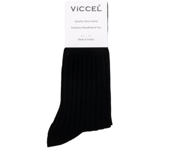 VICCEL / CELCHUK Socks Elastane Cotton Black