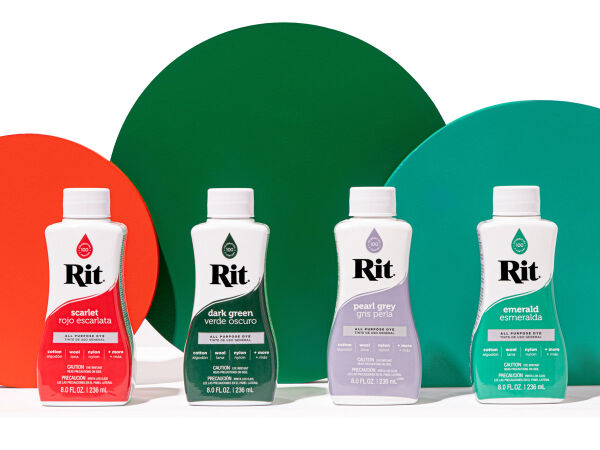 RIT DYE All-Purpose Liquid Dye 8oz  - Uniwersalne płynne barwniki do tkanin i innych powierzchni
