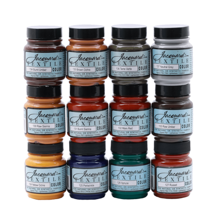 JACQUARD Textile Color Paint 2.25oz / Farby akrylowe do tkanin