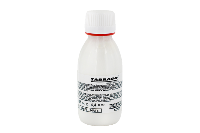 TARRAGO Professional Finisher Matte 125ml - Profesjonalny akrylowy matowy lakier wykończeniowy do skór i tkanin