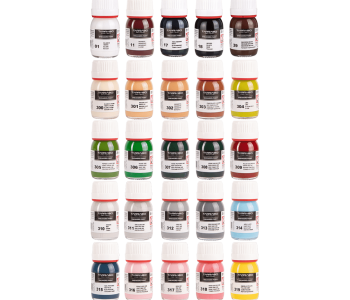 TARRAGO Sneakers Paint Standard Colors 25ml - Akrylowe farby do customizacji Kicksów i Jeansu