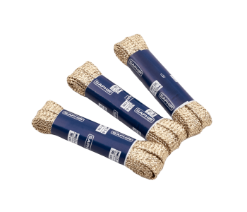 SAPHIR BDC Laces Medium Flat 7mm Gold - złote płaskie sznurowadła