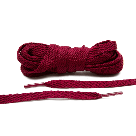 LACE LAB Flat Shoe Laces 8mm Marron - Brązowe płaskie sznurowadła do butów