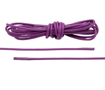 LACE LAB Waxed Shoe Laces 2.5mm Violet