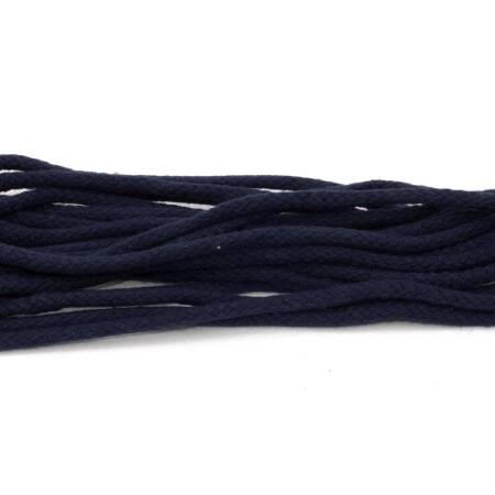Tarrago Laces Cord 4.5mm Navy Blue - granatowe okrągłe sznurowadła do butów