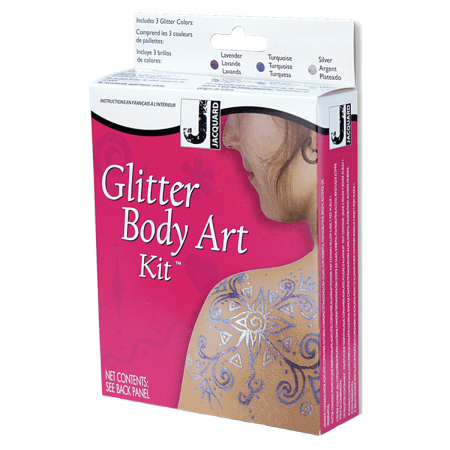 JACQUARD Glitter Body Art Kit / Zestaw brokatów do zdobienia ciała