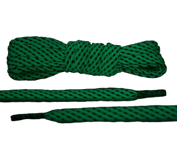 LACE LAB Reflective FLAT 2.0 Laces 9mm Glow in the Dark - Płaskie świecące w ciemności sznurówki do butów