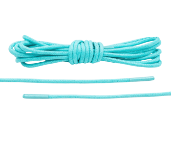 LACE LAB Waxed Shoe Laces 2.5mm Mint