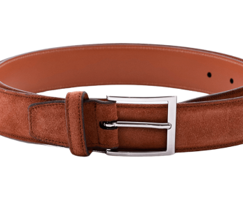 TLB MALLORCA Belt Suede Polo Brown 302APOL