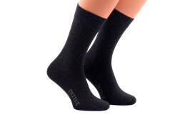 PATINE Socks PA0001-0994 - Eleganckie antracytowe skarpety
